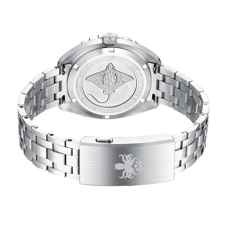Phoibos Eagle Ray Automatic Diver with Lapis Lazuli Dial #PY065BN