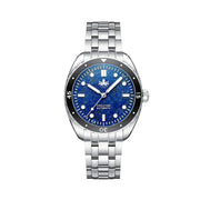 Phoibos Eagle Ray Automatic Diver with Lapis Lazuli Dial #PY065BN