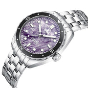 Phoibos Eagle Ray Automatic Dive with Charoite Dial #PY065HN