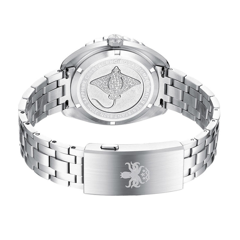 Phoibos Eagle Ray Automatic Dive with Charoite Dial #PY065HN