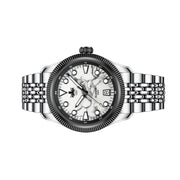 PHOIBOS x ISLANDER Delphinus White Turquoise Dial Watch #PY066-LIW11