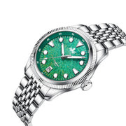 Phoibos Delphinus Automatic Watch with Green Jade Dial #PY066A