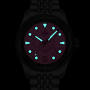 Phoibos Delphinus Automatic Watch with Green Jade Dial #PY066A