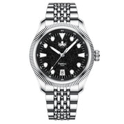 Phoibos Delphinus Automatic Watch with Black Aventurine Dial #PY066C