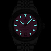 Phoibos Delphinus Automatic Watch with Black Aventurine Dial #PY066C