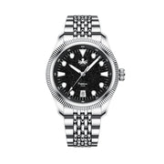 Phoibos Delphinus Automatic Watch with Black Aventurine Dial #PY066C