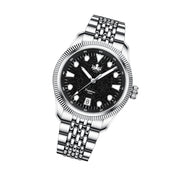 Phoibos Delphinus Automatic Watch with Black Aventurine Dial #PY066C