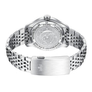 Phoibos Delphinus Automatic Watch with Orange Agate Dial #PY066F