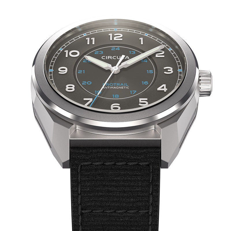 Circula ProTrail Automatic Field Watch with Grey Dial #PE-SS-GS