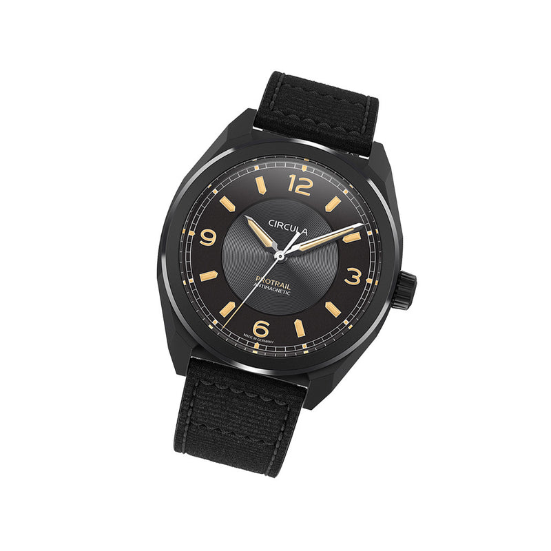 Circula ProTrail Automatic Field Watch with Black Dial (LE) #PE-DS-SS