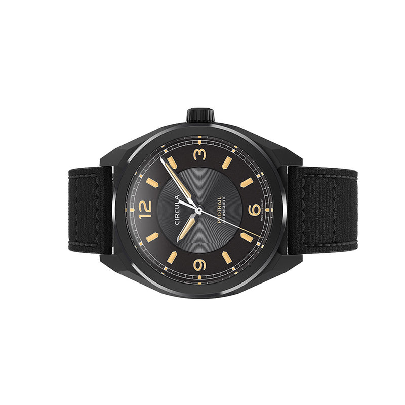 Circula ProTrail Automatic Field Watch with Black Dial (LE) #PE-DS-SS
