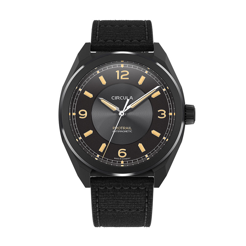 Circula ProTrail Automatic Field Watch with Black Dial (LE) #PE-DS-SS