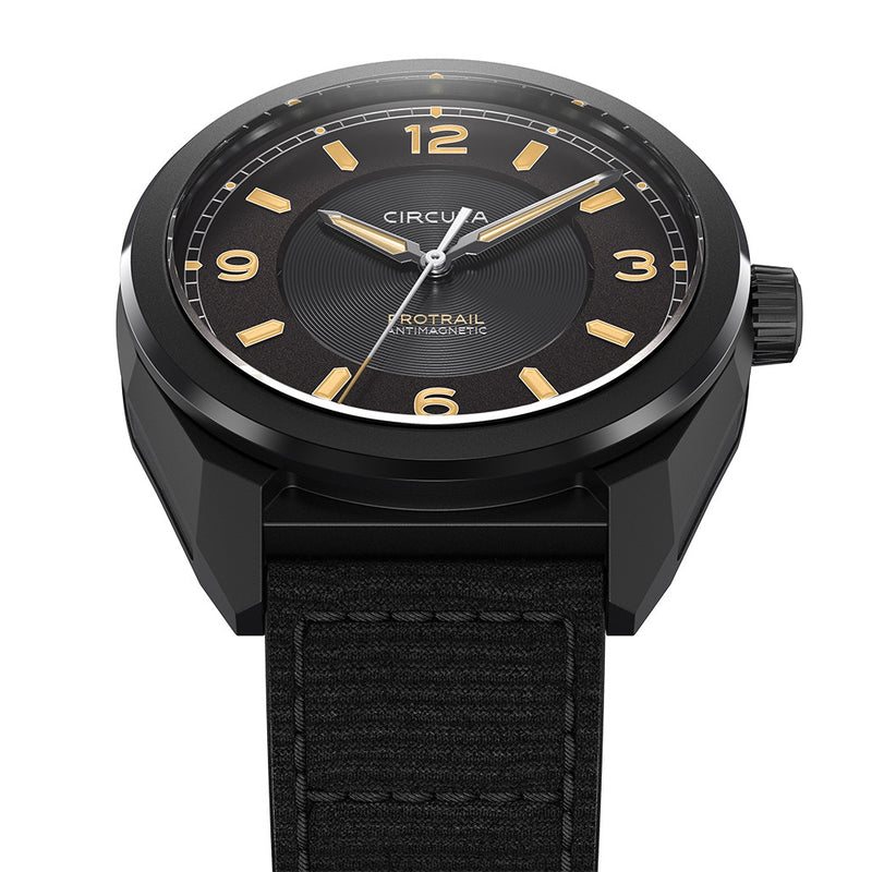 Circula ProTrail Automatic Field Watch with Black Dial (LE) #PE-DS-SS