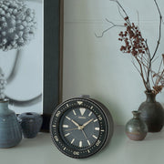 Seiko Mai Desktop Alarm Clock in Classic Black #QHE184ALH