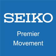 Seiko Mai Modern Rotating Bezel Alarm Clock in Wave Orange #QHE207TLH
