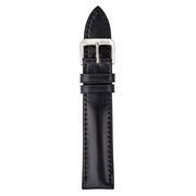 RIOS1931 CHICAGO Genuine Shell Cordovan Black Leather Watch Strap #R198-101