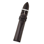 RIOS1931 CHICAGO Genuine Shell Cordovan Brown Leather Watch Strap #R198-103 tilt