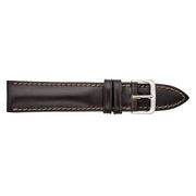 RIOS1931 CHICAGO Genuine Shell Cordovan Brown Leather Watch Strap #R198-103 side