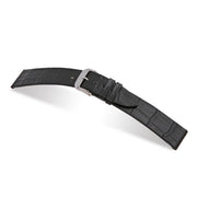 RIOS1931 MIAMI Genuine Calf Leather Black Watch Strap #R35-101