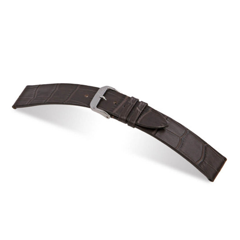 RIOS1931 MIAMI Genuine Calf Leather Brown Watch Strap #R35-103