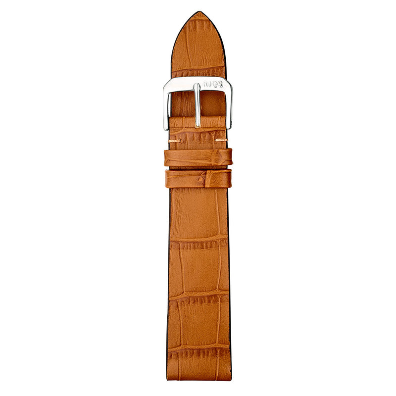 RIOS1931 MIAMI Genuine Calf Leather Cognac Watch Strap #R35-116
