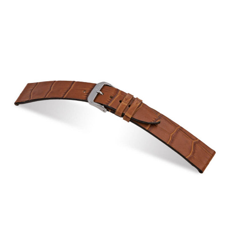 RIOS1931 MIAMI Genuine Calf Leather Cognac Watch Strap #R35-116