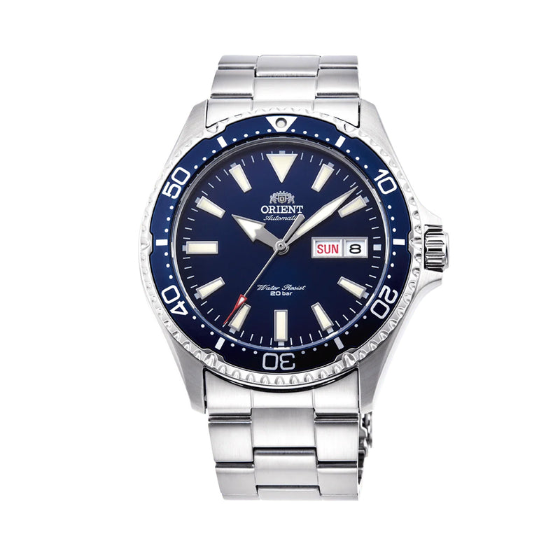 Orient Kamasu Blue Dial Automatic Dive Watch with Sapphire Crystal #RA-AA0002L19A