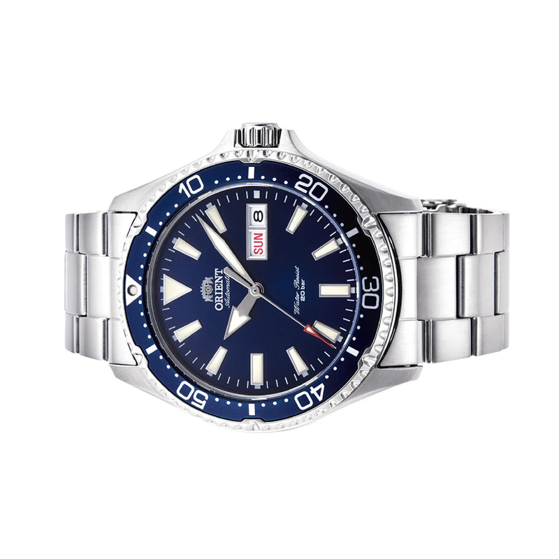 Orient Kamasu Blue Dial Automatic Dive Watch with Sapphire Crystal #RA-AA0002L19A