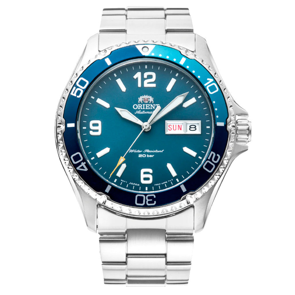ORIENT MAKO Ⅲ AUTOMATIC 200mダイバー Orient Mako 3 Automatic Dive Watch with Blue Dial #RA-AA0818L19B