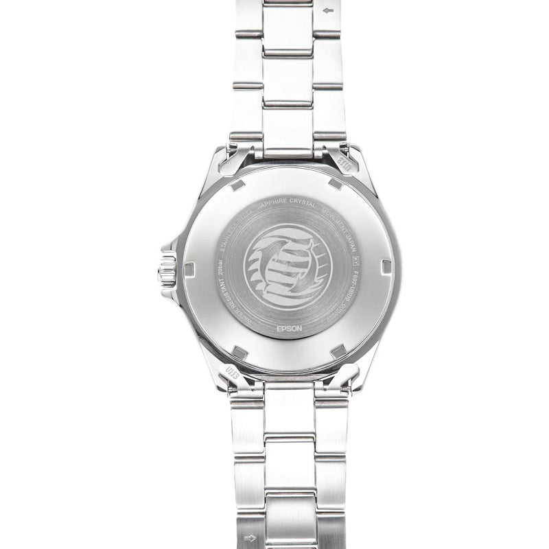 Orient Mako 3 Automatic Dive Watch with Maroon Dial #RA-AA0820R19B back