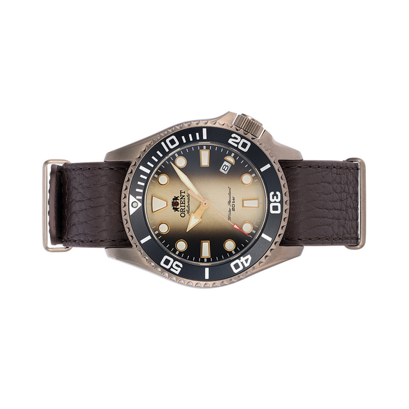 Orient Limited Edition Rose Goldtone Automatic Dive #RA-AC0K05G00B side