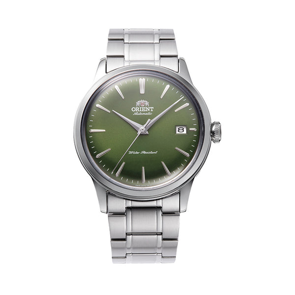 Orient Bambino Version 7 Automatic Green Dial Watch #RA-AC0M09E10B
