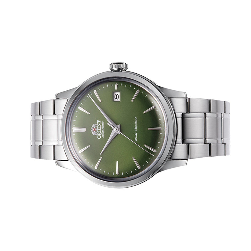 Orient Bambino Version 7 Automatic Green Dial Watch #RA-AC0M09E10B