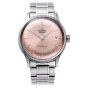 Orient Bambino Version 7 Automatic Pink Dial Watch #RA-AC0M11Y10B