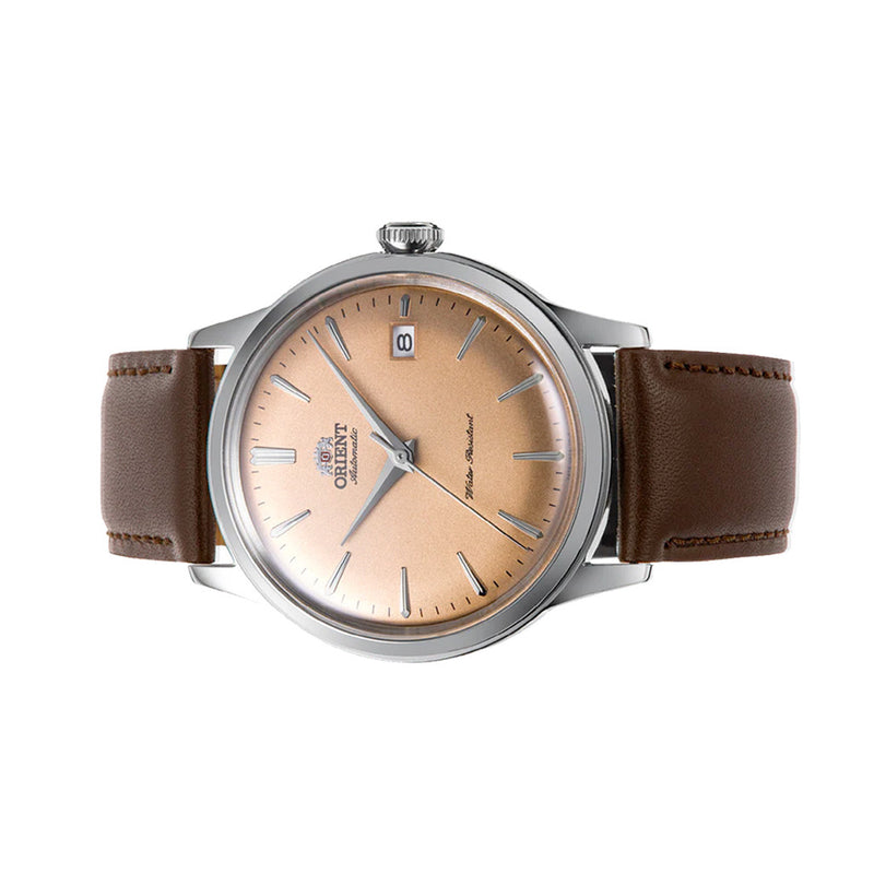 Orient Bambino Version 7 LE Copper Dial Watch #RA-AC0M15Y30B