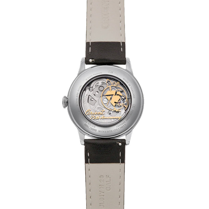 Orient Peanuts 75th Anniversary Limited Edition Bambino #RA-AC0M16S30B
