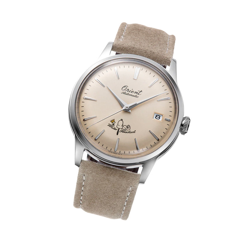 Orient Peanuts 75th Anniversary Limited Edition Bambino with Champagne Dial #RA-AC0M17G30B