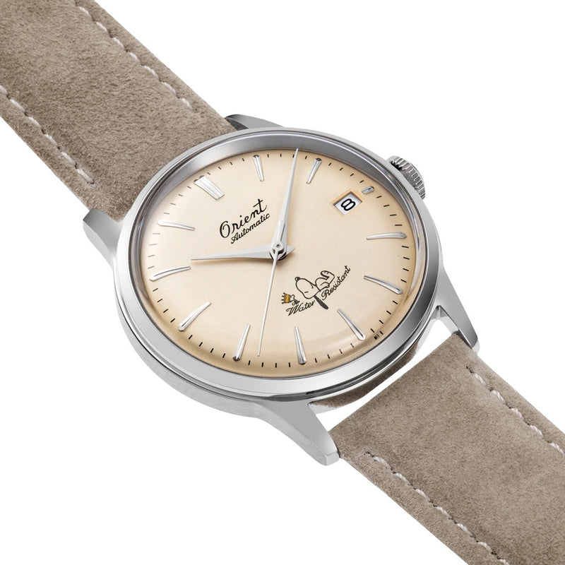 Orient Peanuts 75th Anniversary Limited Edition Bambino with Champagne Dial #RA-AC0M17G30B
