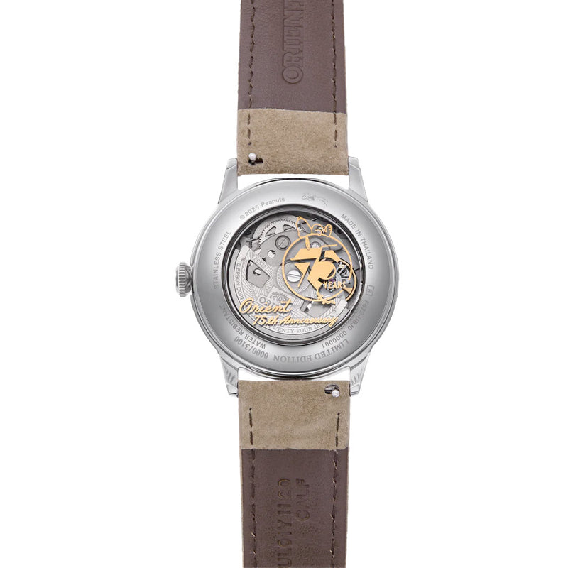 Orient Peanuts 75th Anniversary Limited Edition Bambino with Champagne Dial #RA-AC0M17G30B