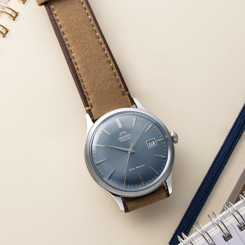 Orient Bambino Version 4 Automatic Light Blue Dial #RA-AC0P03L10B