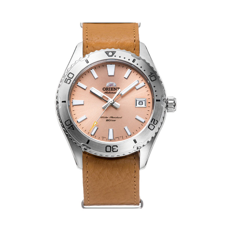 Orient Sport Automatic Dive Watch with Salmon Dial #RA-AC0Q05P10B