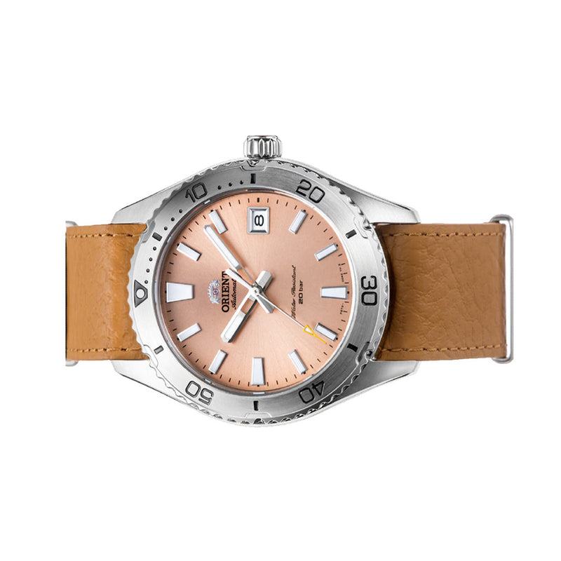 Orient Sport Automatic Dive Watch with Salmon Dial #RA-AC0Q05P10B