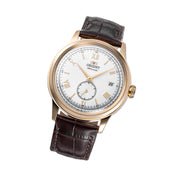 Orient Bambino Version 2 Small Seconds with Yellow Gold White Dial #RA-AP0106S30B