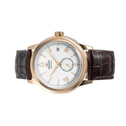 Orient Bambino Version 2 Small Seconds with Yellow Gold White Dial #RA-AP0106S30B