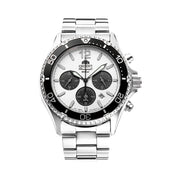 Orient Solar Sports Chronograph with White Dial #RA-TX0203S10B