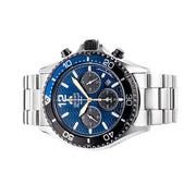 Orient Solar Quartz LE Chronograph Diver Watch with Blue Dial #RA-TX0208L10B
