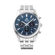 Orient TX03 Solar Quartz Chronograph Diver Watch with Blue Dial #RA-TX0303L10B
