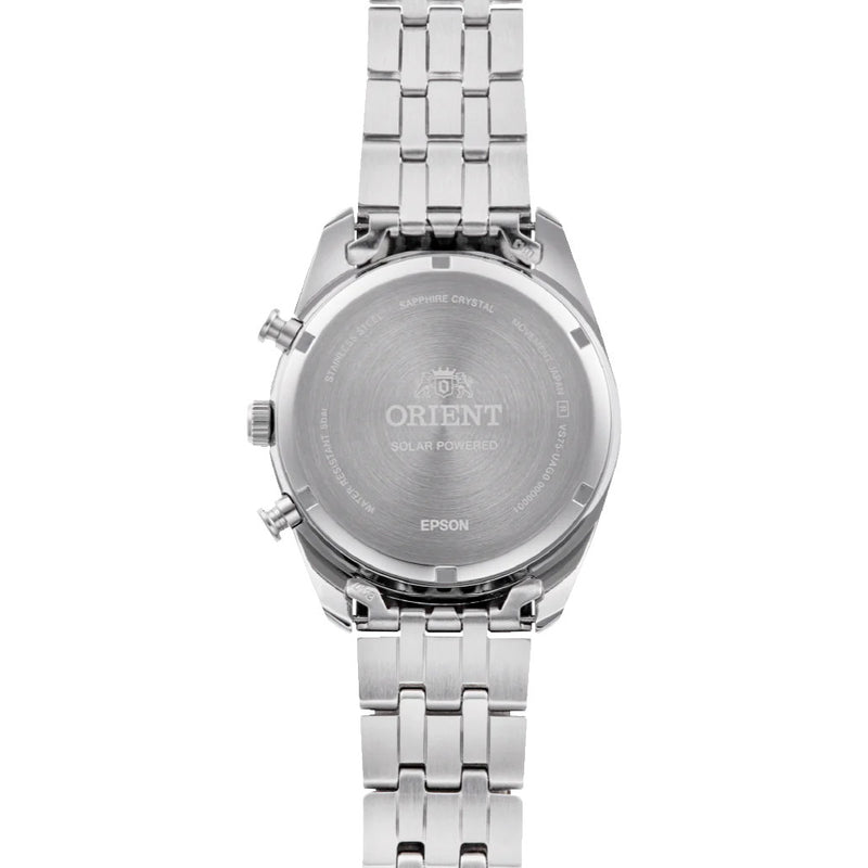 Orient TX03 Solar Quartz Chronograph Diver Watch with Blue Dial #RA-TX0303L10B