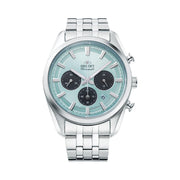 Orient TX03 Solar Quartz Chronograph Diver Watch with Ice Blue Dial #RA-TX0304L10B