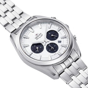 Orient TX03 Solar Quartz Chronograph Diver Watch with White Dial #RA-TX0305S10B